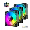 Gamemax Case Fan | KF300R BK | Juodas