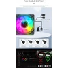 Gamemax Case Fan | KF300R BK | Juodas