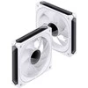 Jonsbo FR-505 ARGB PWM korpuso ventiliatorius, 120mm – baltos spalvos