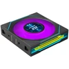 Lian Li UNI FAN SL-INF LCD FLEX belaidis ventiliatorius, ARGB ir LCD Ø 120 mm, juodas, 3 vnt. pakuotėje su valdikliu