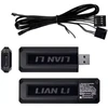 Lian Li UNI FAN SL-INF Wireless korpuso ventiliatorius, ARGB, PWM – 3er-Pack, su valdikliu 120mm, juodos spalvos