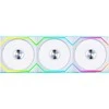 Lian Li UNI FAN SL Wireless ARGB PWM korpuso ventiliatorius, 3er-Pack su valdikliu- 120 mm, baltos spalvos