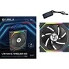Lian Li UNI FAN SL Wireless ARGB PWM korpuso ventiliatorius – Reverse Blade, 120 mm, juodos spalvos