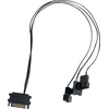Lian Li UNI FAN SL Wireless ARGB PWM korpuso ventiliatorius, 3er-Pack su valdikliu- Reverse Blade, 120 mm, juodos spalvos