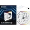 Lian Li UNI FAN TL Wireless korpuso ventiliatorius, ARGB, PWM – 120 mm, baltos spalvos