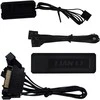 Lian Li UNI FAN TL Wireless korpuso ventiliatorius, ARGB, PWM, 3er-Pack – 120 mm, juodos spalvos