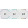 Lian Li UNI FAN TL Wireless korpuso ventiliatorius, ARGB, PWM, 3er-Pack – Reverse Blade, 120mm, baltos spalvos
