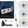 Lian Li UNI FAN TL Wireless LCD korpuso ventiliatorius, ARGB, PWM, 3er-Pack su valdikliu- 120 mm, baltos spalvos