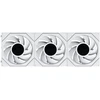 Ventiliatorius Lian Li UNI FAN TL LCD FLEX Wireless 120, 3 vnt. rinkinys, balta (12TLLCD1F3W)
