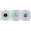 Wentylator Lian Li Wentylatory Uni Fan TL LCD Flex Wireless ARGB PWM Reverse Blade (komplektas 3 vnt. 120mm Baltas (G9F.12RTLLCD1F3W.00)