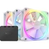 NZXT F120 RGB 120mm balta - 3 ventiliatorių + valdiklio rinkinys