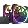 Ventiliatorius Nzxt F140 RGB 2-pakuotė + gaubtas (RF- R14SF- B1)