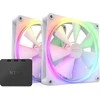 „Wentylator Nzxt F140 RGB 2-pack + Hub“ (RF-R14SF-W1)