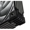 Sudokoo Mach120 PWM Lüfter – 120mm, juodos spalvos