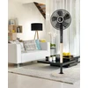 Ventiliatorius FAN Tefal stovas, 40 cm, juodas + medis riboto leidimo