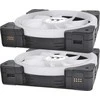 120 mm Thermaltake SWAFAN EX12 ARGB PC aušinimo ventiliatorius TT Premium Edition 3 ventiliatorių paketas