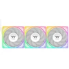 „Thermaltake“ ventiliatorius „Thermaltake CL-F213-PL14SW-A“ kompiuterio aušinimo sistema Kompiuterio korpuso ventiliatorius 14 cm Baltas 3 vnt.