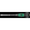 Wera 1834 Kraftform Ball-Grip slotted screwdriver – high torque, 1.0 x 6.0 x 150 mm, nicro matt lasertip blade, anti-roll handle