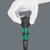 Wera 1850 PH Phillips-head screwdriver – PH 1 x 80 mm, Kraftform handle with Lasertip, anti-roll protection