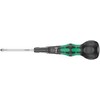 Wera 1855 PZ kraftform ball-grip screwdriver – pozidriv #2 tip, 100 mm blade, ergonomic convex handle