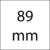 Grąžtas Wera 05060035001, 1 vnt., „Phillips“, PH 2, 89 mm, šešiakampis