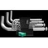 Wera L-raktų rinkinys, metrinis, chromuotas 950 PKS/9 SM N