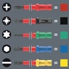 Wera Kraftform Kompakt VDE 62 iS PH/S 2 x 157 mm TIE 05006517001 izoliuotas keičiamas kotas