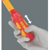 „Wera 7508 VDE Kraftform Safe-Torque Speed“ sukimo momento atsuktuvas – 5 pasirenkami sukimo momentai 0,4–2,0 Nm, VDE izoliuotas, 1000 V vardinė įtampa, ergonomiška rankena