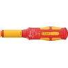 „Wera 7508 VDE Kraftform Safe-Torque Speed“ sukimo momento atsuktuvas – 5 pasirenkami sukimo momentai 0,4–2,0 Nm, VDE izoliuotas, 1000 V vardinė įtampa, ergonomiška rankena