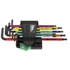 Wera T8-T40 L tipo torx raktų rinkinys su anga 9 vnt. (05024335001)