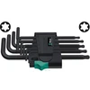 L-raktų kompletas 967 PKL/9 TORX®, Wera