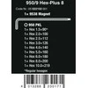 Wera Šešiakampių raktų komplektas 950/9 HEX-PLUS 8, 9CZR