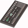 Wera Wkładka Piankowa ZYKLOP 1/4'' 8000 A, SET 1, 37CZ. (1 KPL)