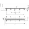 Werit-P JOMOTech EXCLUSIVE pakuotė 40 / Linijinis nutekėjimas 850 mm / Dvipusis FLIS dangtelis / WERIT kilimėlis 175-30850400-00