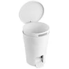Tatay Bathroom pedal bucket 5L Diabolo baltas