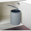 Wesco šiukšliadėžė Šiukšlių dėžė su durelių atidarymu RONDO 13l pilka Wesco