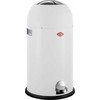 Šiukšliadėžė Wesco Kickmaster Soft balta matinė