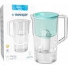 Wessper ąsotis su filtru Wessper AquaClassic Basic ąsotis 2,5 l mėtų