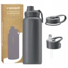 Wessper Buteliukas termiczna Wessper B3 THERMOSTEEL 1000ml (WES266-GR-1000)