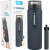 Gertuvė Wessper Glass buteliukas vandeniui WESSPER ActiveMax 680ml juodas