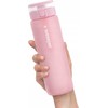 Gertuvė Wessper stiklinis buteliukas ActiveMax 680ml rožinis