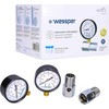Wessper Wessper 2x manometras ir 2x adapteris vandens filtrams 3/4''