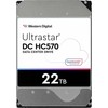 Sandisk Western Digital Serverio diskas WD Ultra ar DC HC570 22TB 3.5 "SATA III (6 Gb / s) (0F48155)