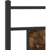 Pakaitinis galvūgalis, dūminio ąžuolo spalvos, 107cm, mediena ir plienas