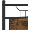 Pakaitinis galvūgalis, dūminio ąžuolo spalvos, 120cm, mediena ir plienas