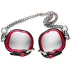 Whips Collections Grube skórzane kajdanki dla kobiet bdsm bondage