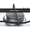 Whirlpool TGML 650 IX kaitlentė Sidabrinė Įmontuota dujų 4 zona (-os)