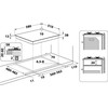 Whirlpool TGML 650 IX kaitlentė Sidabrinė Įmontuota dujų 4 zona (-os)