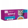 WHISKAS Suaugusių Žuvies Skanėstai 80x85g drėgnas maistas visaverčiam suaugusių kačių maitinimui želė