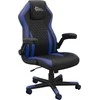 Žaidimų kėdė White Shark Dervish Gaming Chair, Juoda-mėlyna